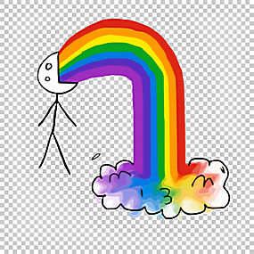 呕吐rainbow Puke Itch Io 彩虹png剪贴画游戏 文本 颜色 桌面壁免抠素材下载 图片id 其它元素 Png素材 素材宝scbao Com